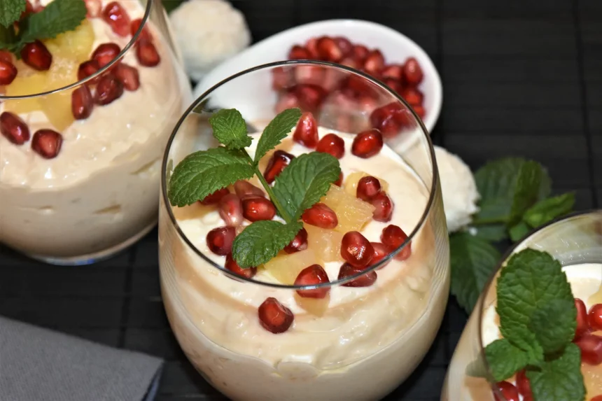 Traumhaftes Raffaello Ananas Dessert Rezept im Glas