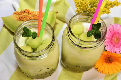 Honigmelonen Slush Rezept