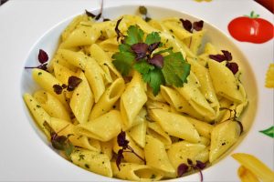 Nudeln mit Knoblauch und Olivenöl Pasta Rezept