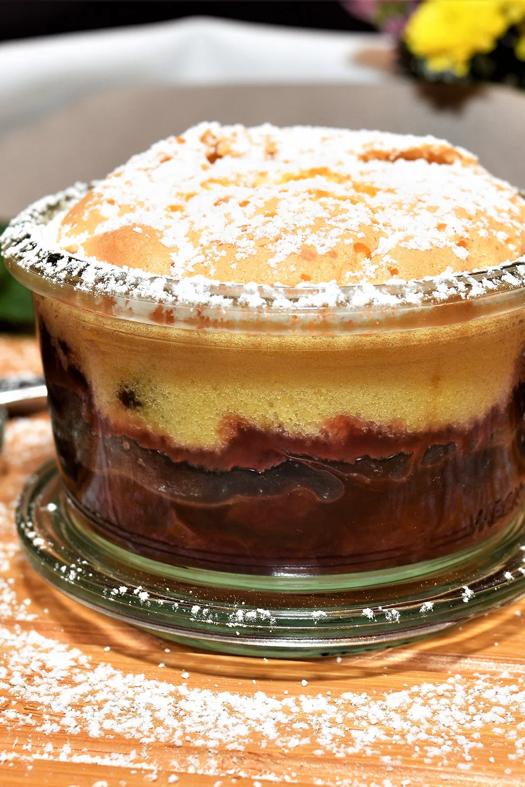 Marzipan Zwetschgen im Glas-Kuchen im Glas-ballesworld