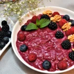 Beeren Bowl Fitness Boost für den Morgen