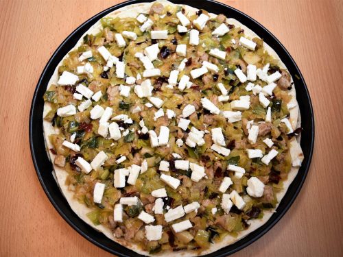 Tortilla Kuchen auf mazedonische Art