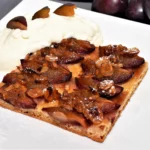 Hefeteig Blechkuchen mit Zwetschgen-Rezept-ballesworld