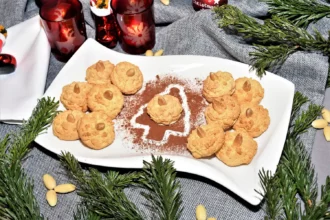 Mandelmakronen Dessert Rezept zu Weihnachten