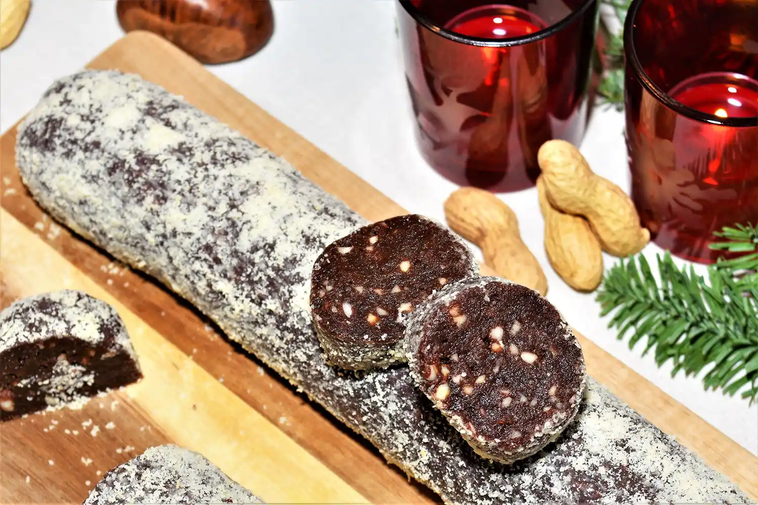 Süße Salami Dessert ohne Backen