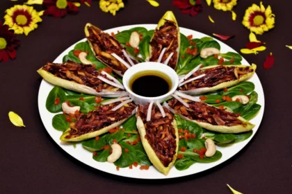 Chicorée-Möhren auf Feldsalat-Rezept-ballesworld