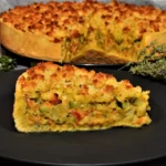 Gemüse Tarte mit Knusperstreusel Rezept