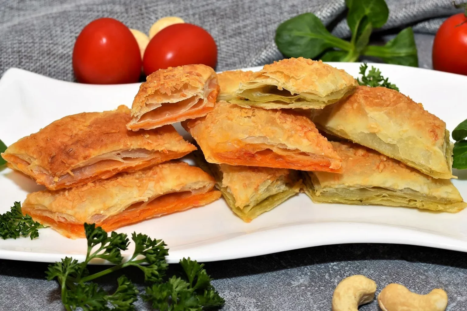 Blätterteigtaschen Snack-Rezept-ballesworld