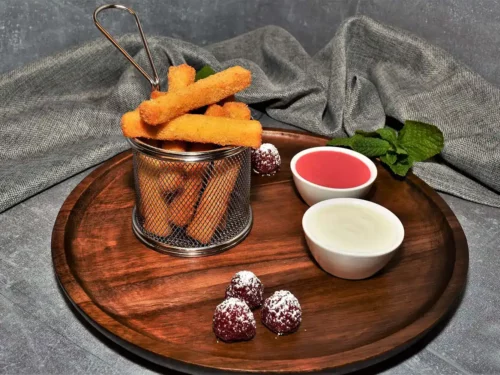 Süße Pommes aus altem Toastbrot Resteverwertung Rezept Süß
