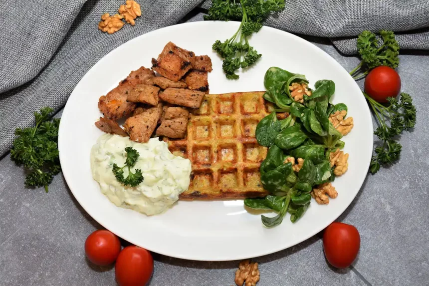 Trendige Kartoffelwaffeln mit Haferflocken Rezept