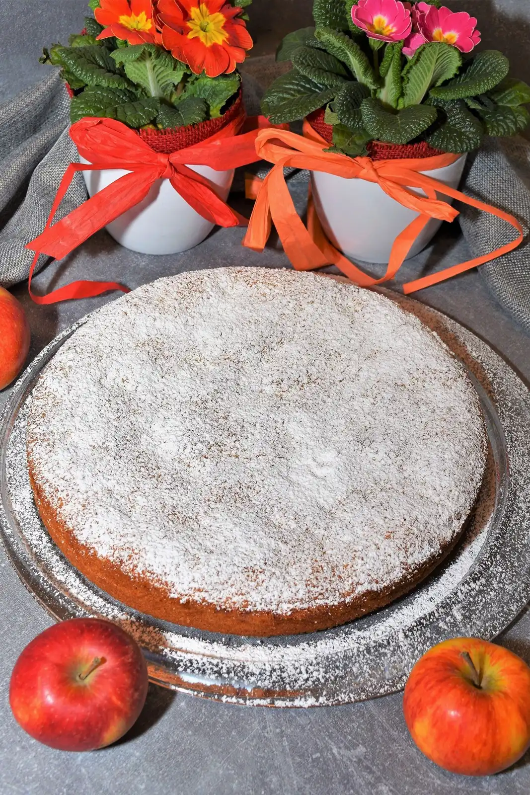 Zartschmelzender Apfelkuchen mit Kokosfett Backrezept