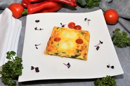 Quiche mit gekochten Eiern und Bärlauch Rezept