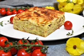 Hackfleisch Filo Teig Kuchen Rezept