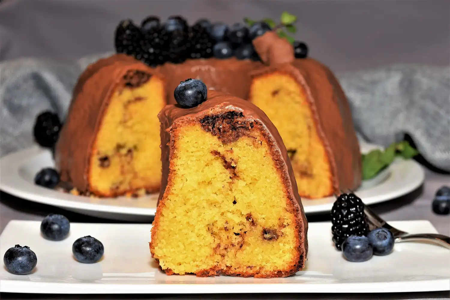 Rührkuchen mit weißer Schokolade und Nutella - BallesWorld