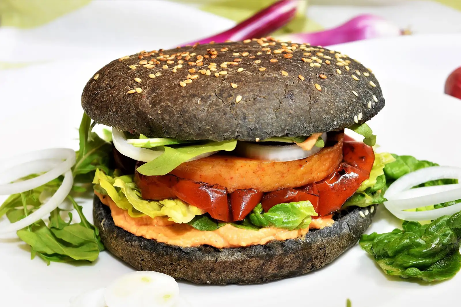 Black Cheeseburger vegetarische Grillrezepte