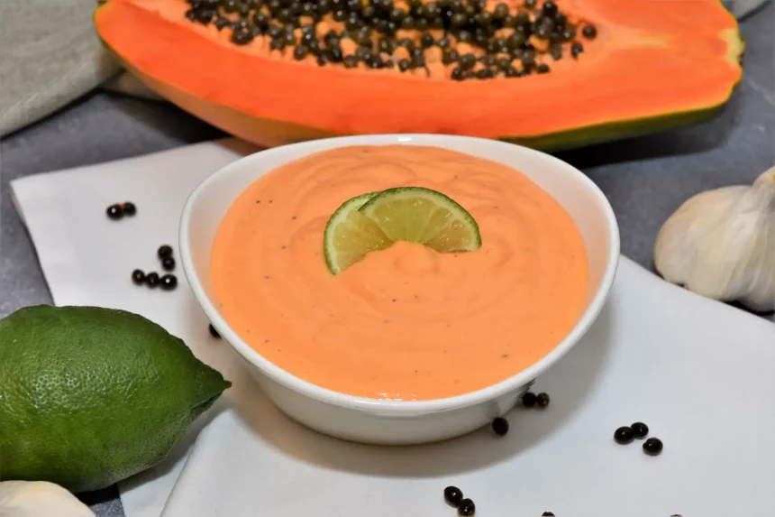 Papaya Aioli Dip schnelles und einfaches Rezept