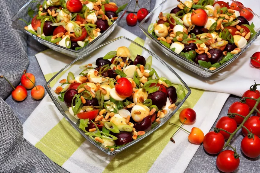 Kirsch Tomaten Salat-Rezept-ballesworld