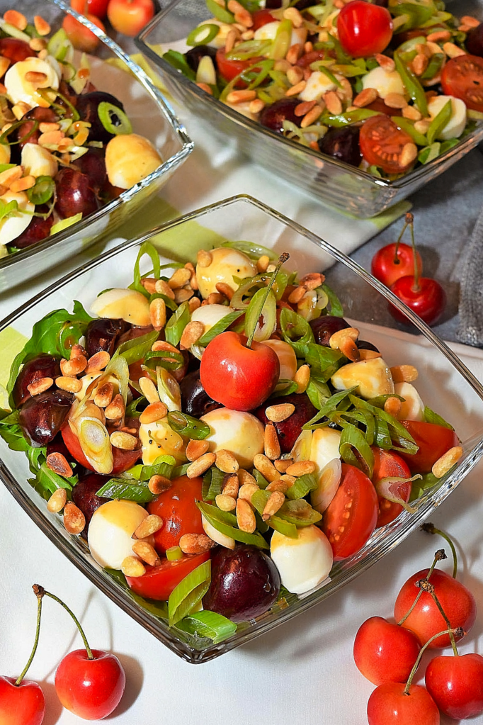 Kirsch Tomaten Salat-Rezeptideen-ballesworld