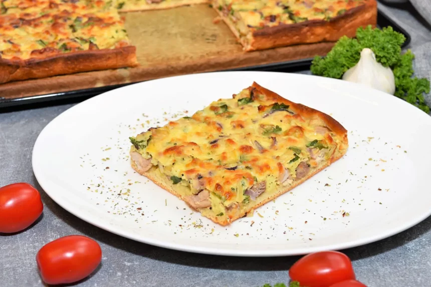 Pizza Tarte Backrezept