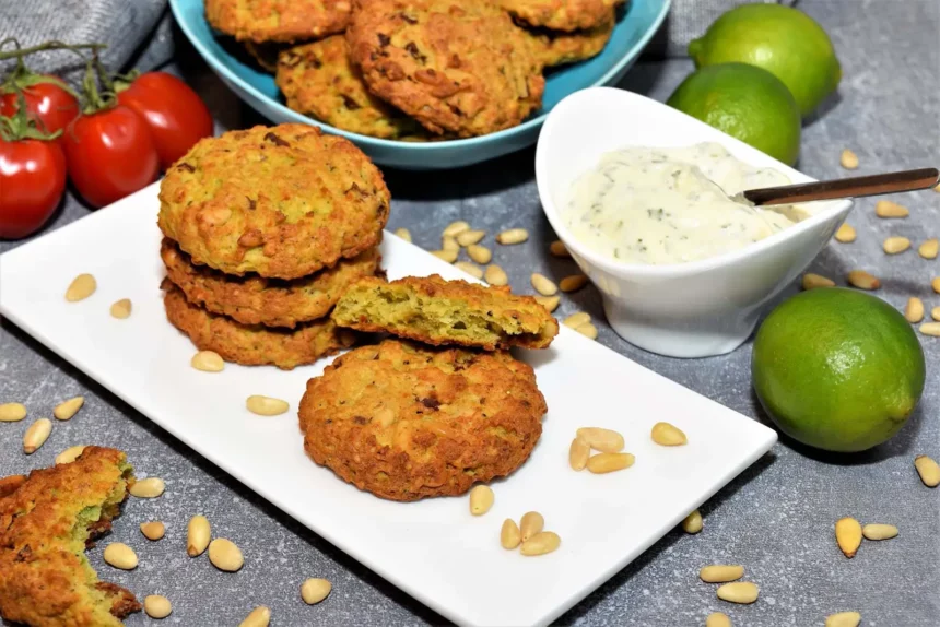 Herzhafte Avocado Cookies Rezept gesunde Snacks