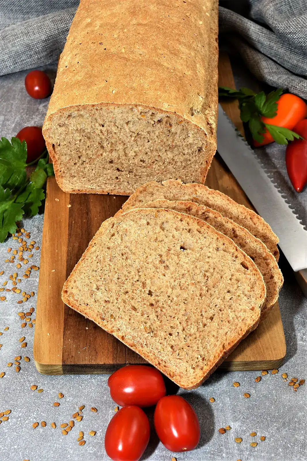 Weizenbrot mit Bockshornklee Backrezept