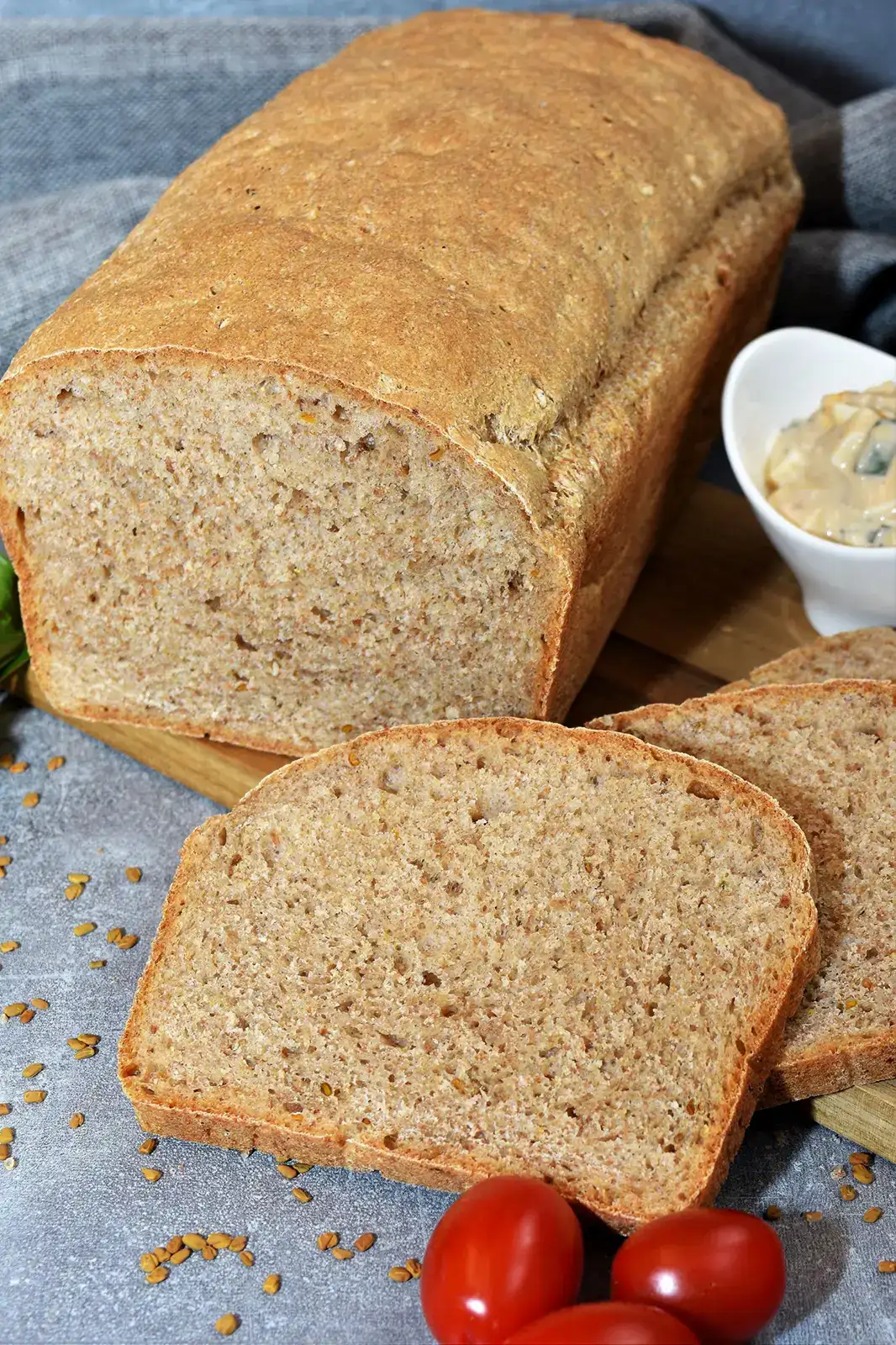 Weizenbrot mit Bockshornklee Hausgemacht backen