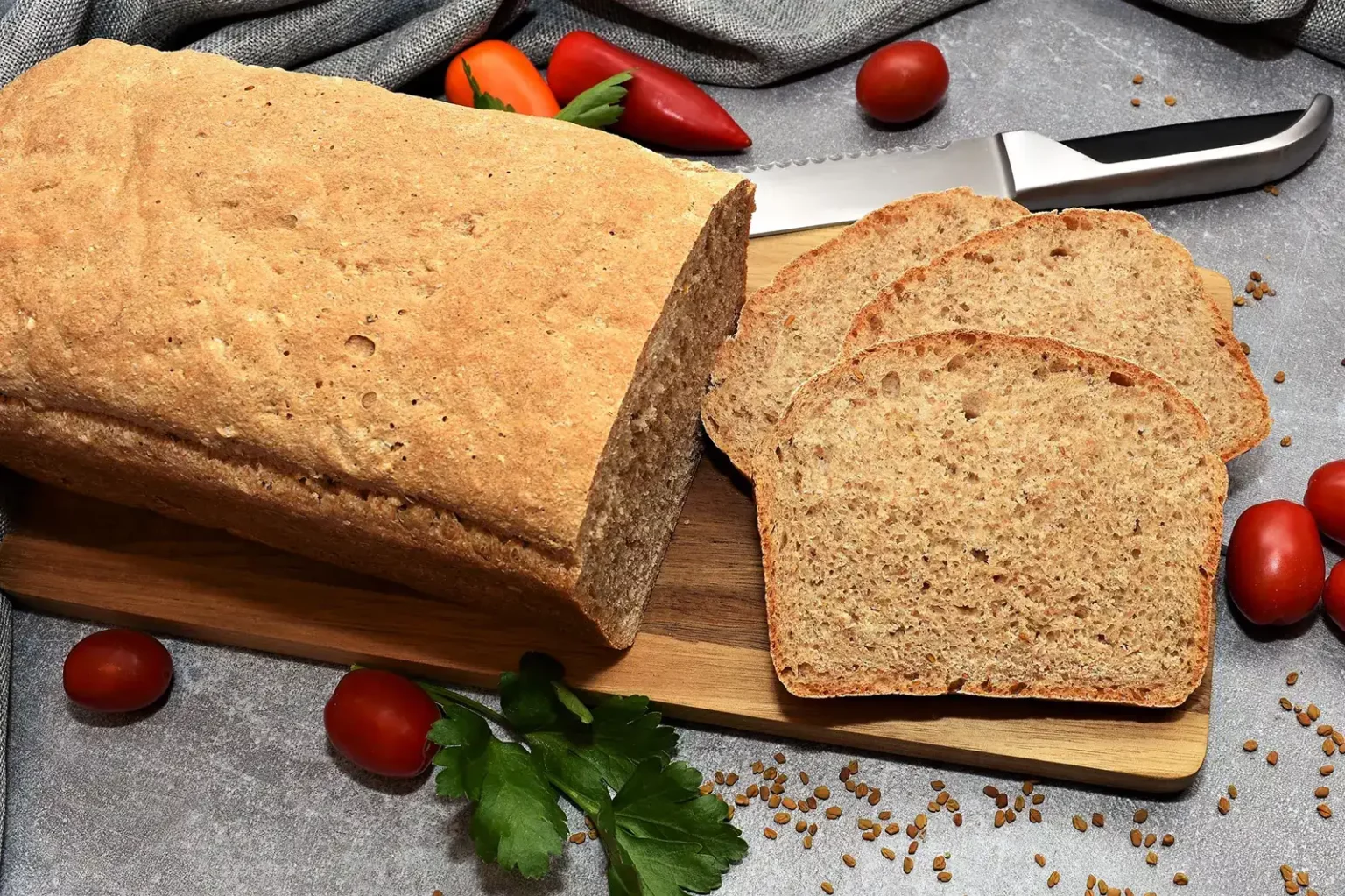 Weizenbrot mit Bockshornklee Rezept Backen