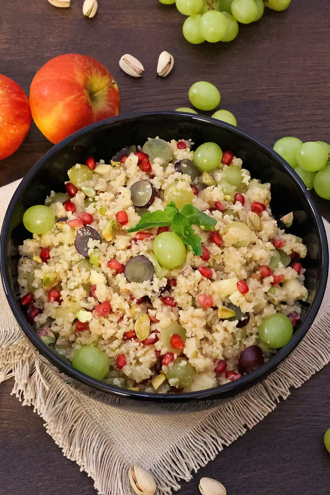 Fruchtiger Couscous Salat-Orientalisch-ballesworld