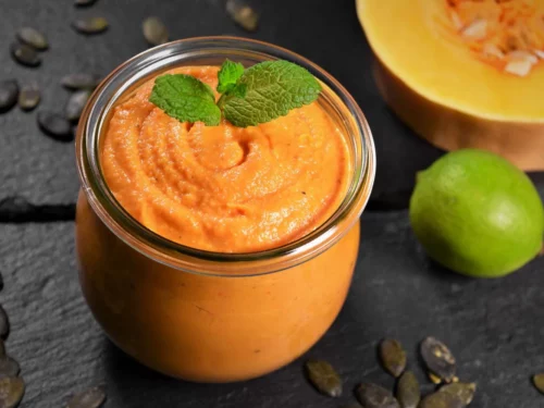 Kürbis Dip Rezept Herbst Aufstrich