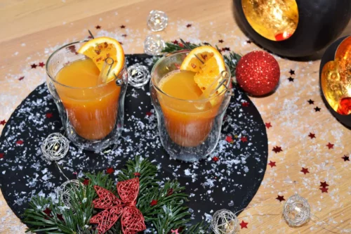 Kürbis Orangen Punsch Rezept für den Winter