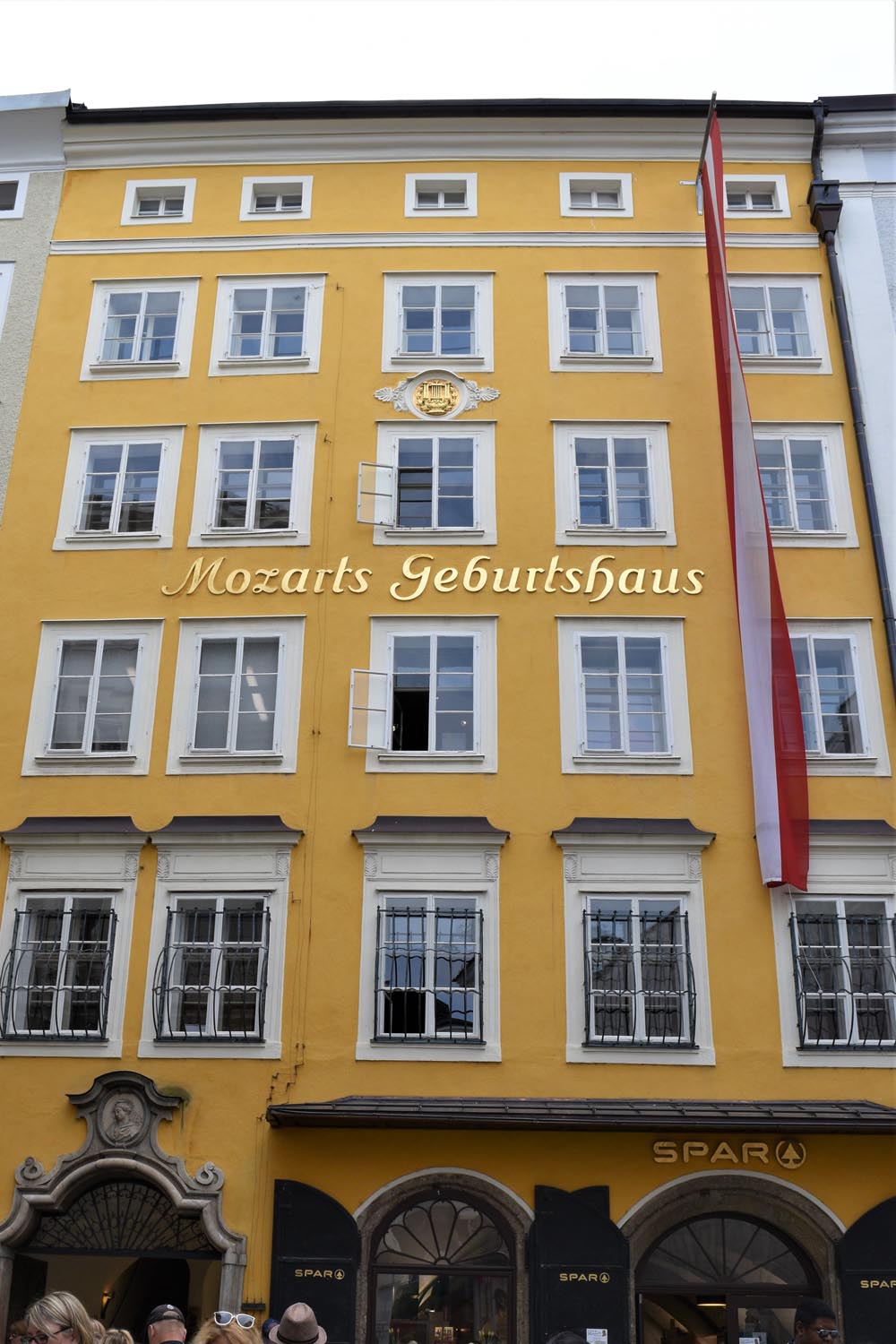 Salzburg-Mozart Geburt