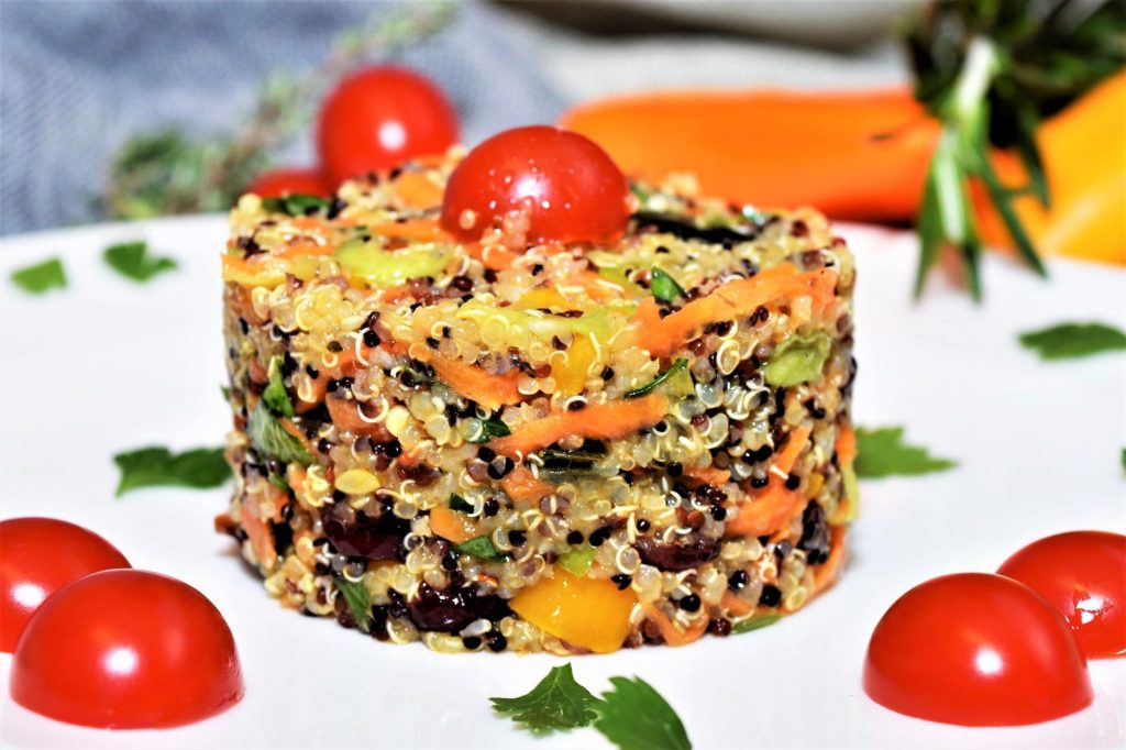 Quinoa Salat- einfach, schnell und lecker