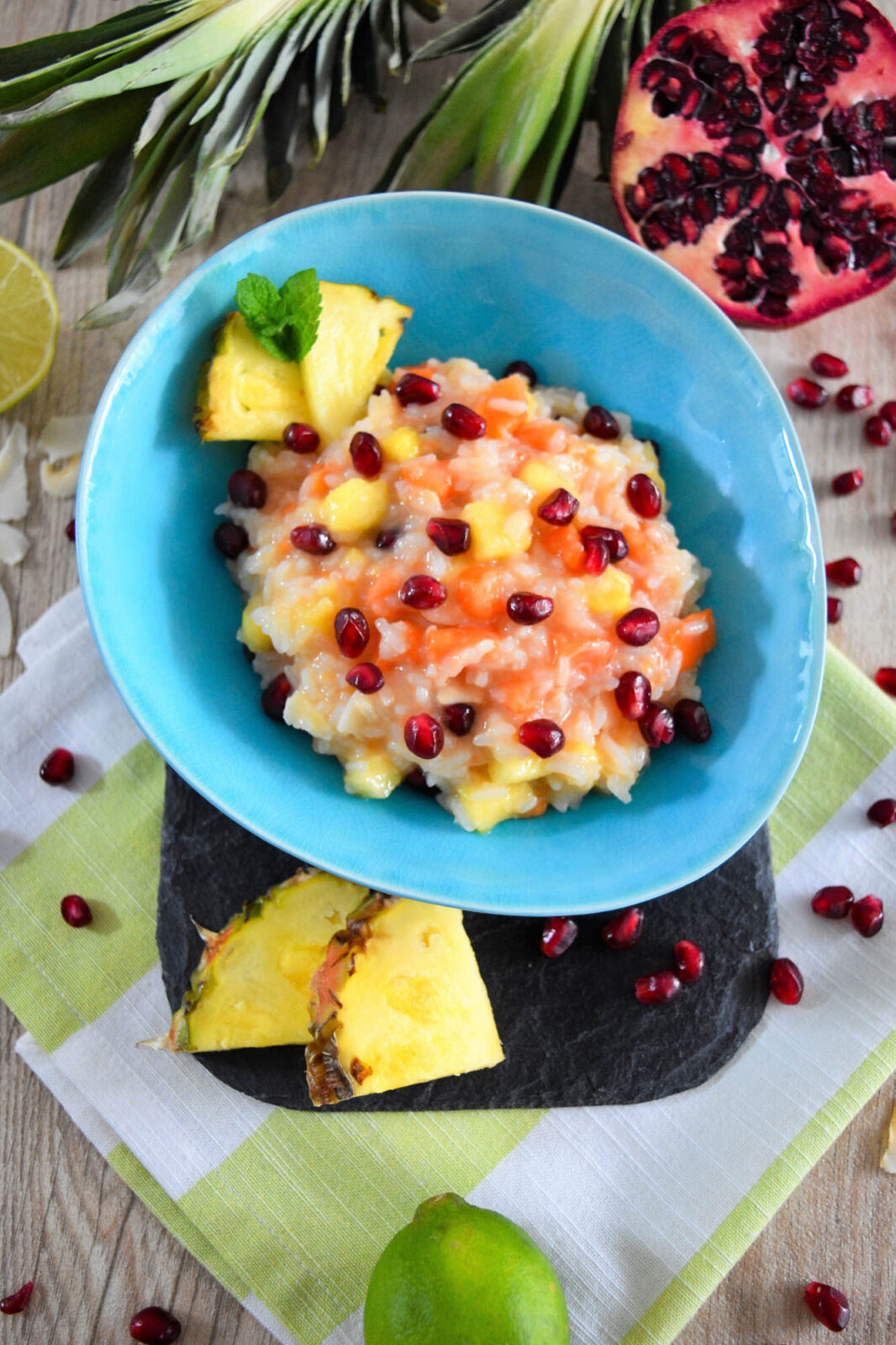 Exotisches Reis Dessert-Gesund-ballesworld