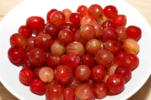 Stachelbeermarmelade mit Amaretto