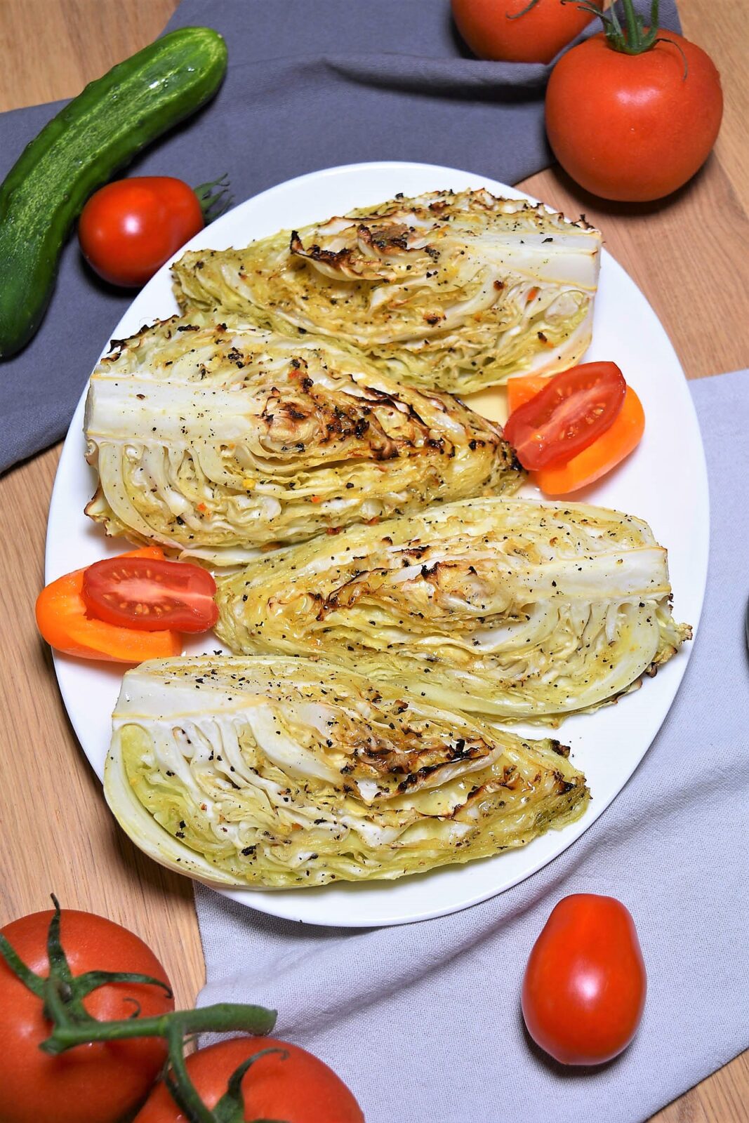 Gebackener Spitzkohl-Gesund-ballesworld