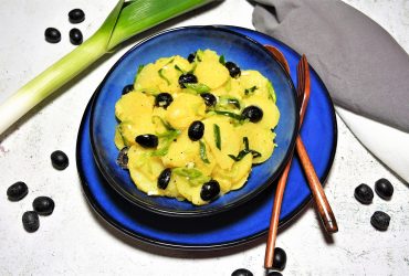Kartoffel-Lauch Salat mit Oliven-Rezept-ballesworld
