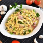 Käse-Schinken-Sahne Spätzle-Rezept-ballesworld