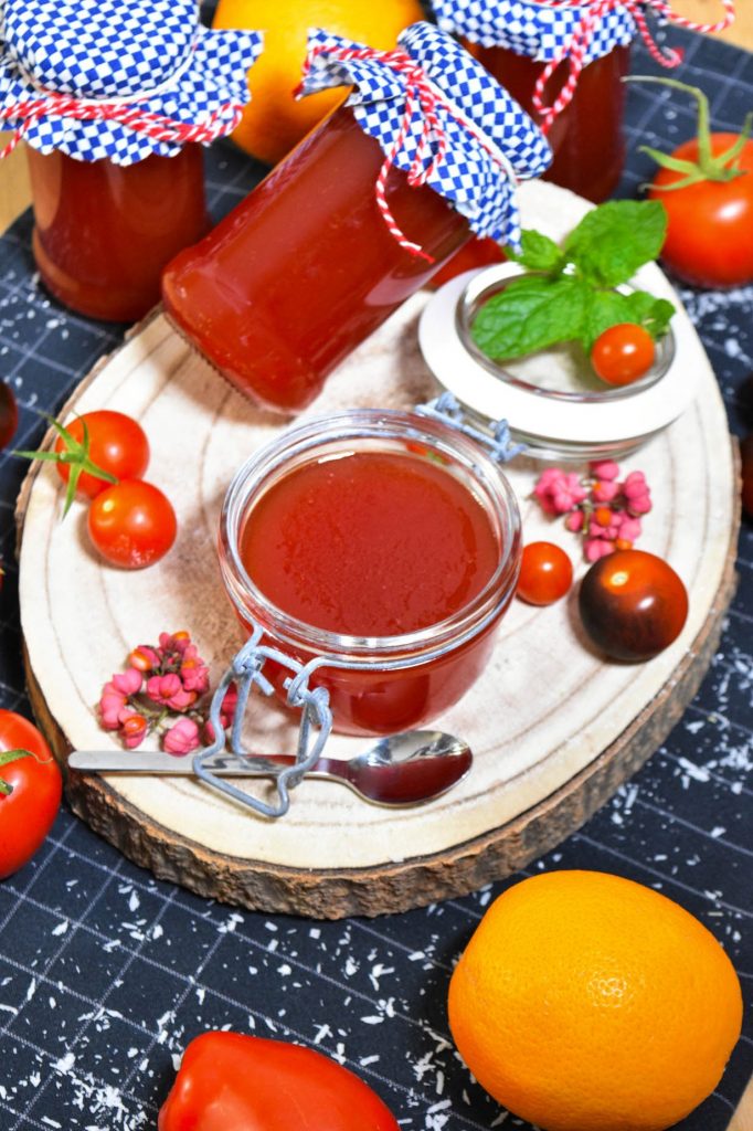 Tomatenmarmelade mit Orange-Aufstrich-ballesworld