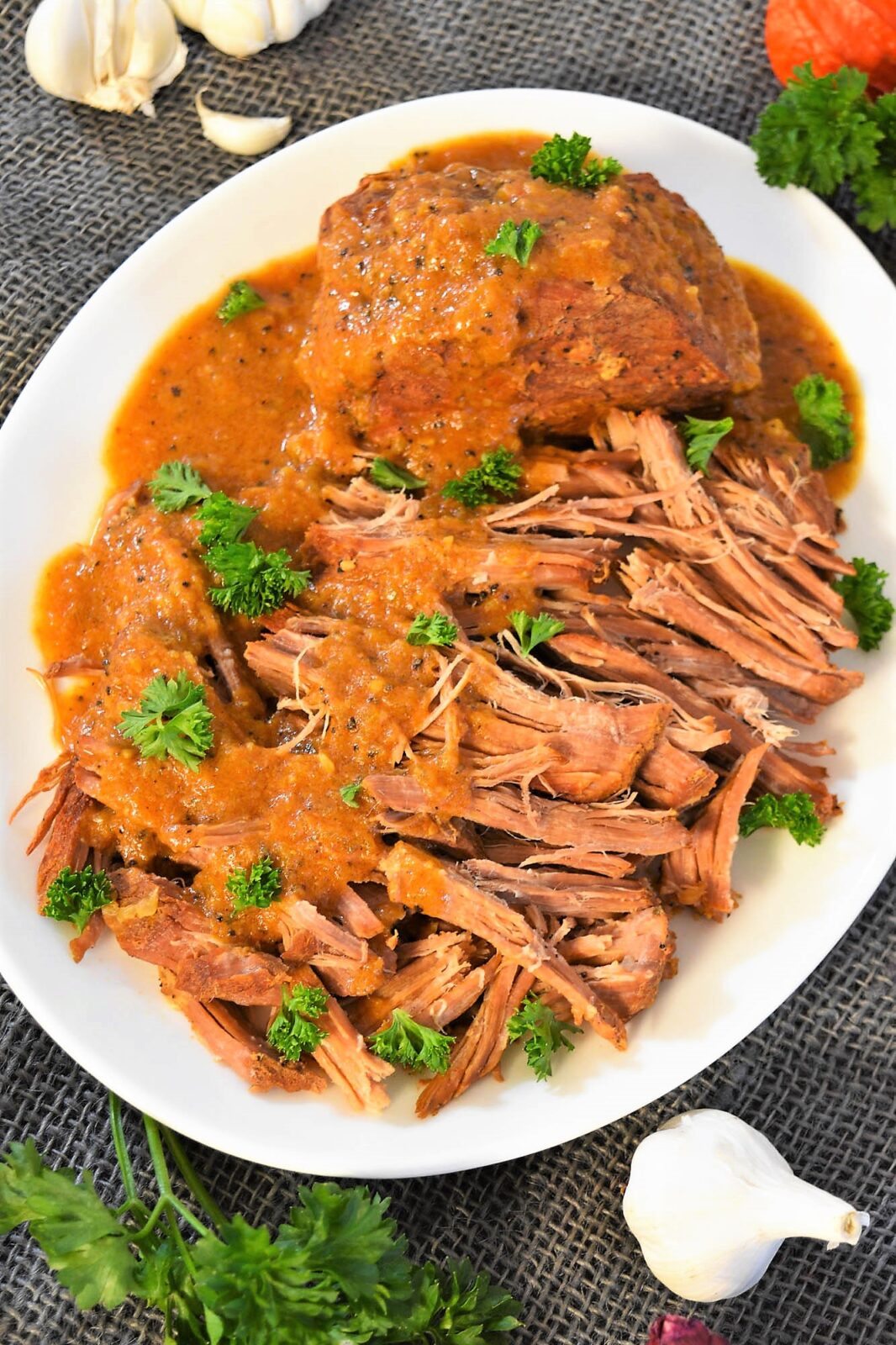 Pulled Pork nach Großmutters Art-Ofenfleisch-ballesworld