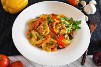 Tortellini nach mediterraner Art-Rezept-ballesworld