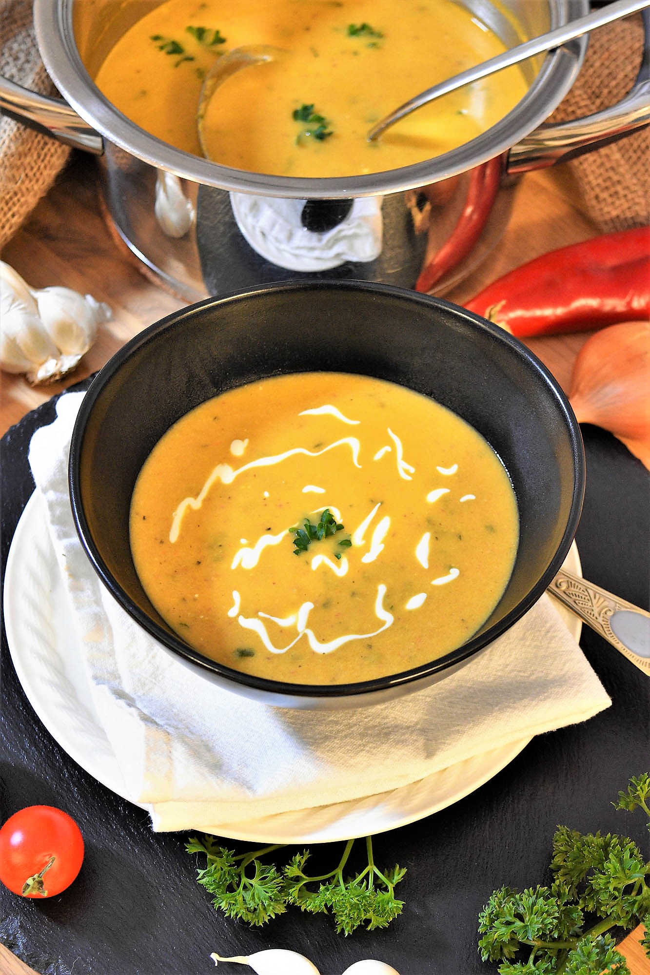 Gemüsecremesuppe nach Mamas Art - BallesWorld
