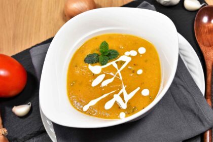 Kichererbsen Cremesuppe mit frischer Minze-Rezept-ballesworld