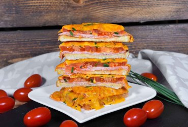 Überbackener Toast mit Tomaten und Käse-Rezept-ballesworld