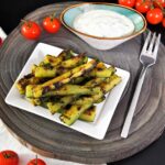 Gebratene Gurkensticks mit Dip-Rezept-ballesworld