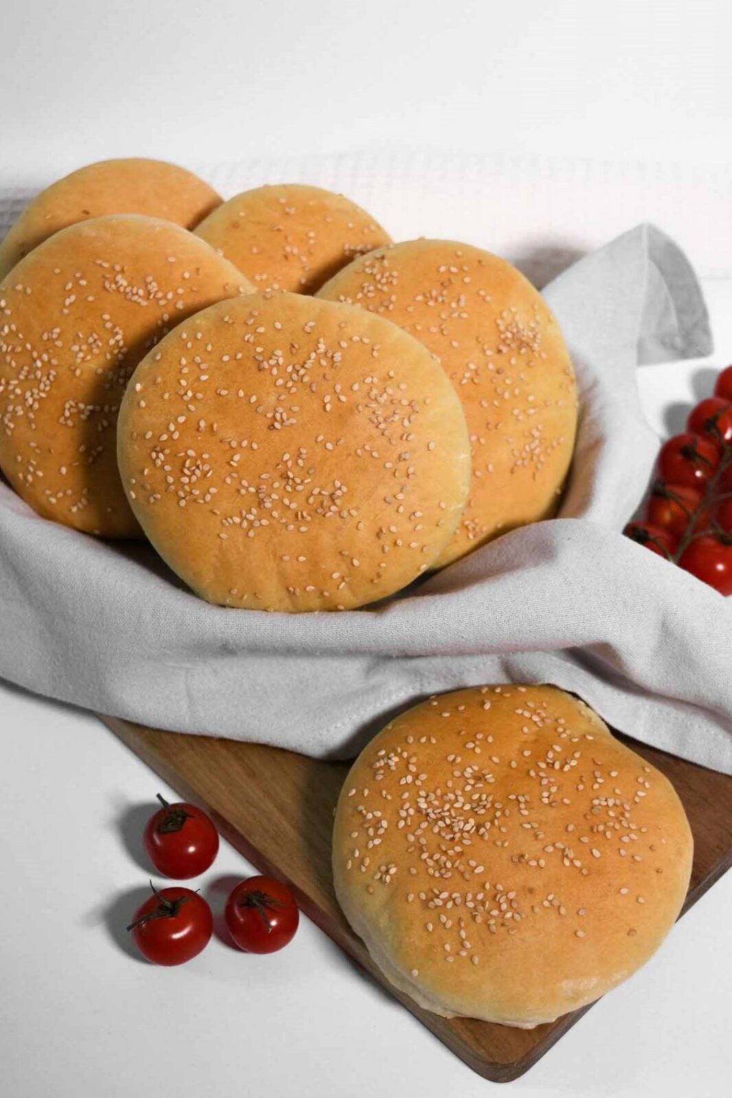Hamburger Brötchen-Burger Buns-ballesworld