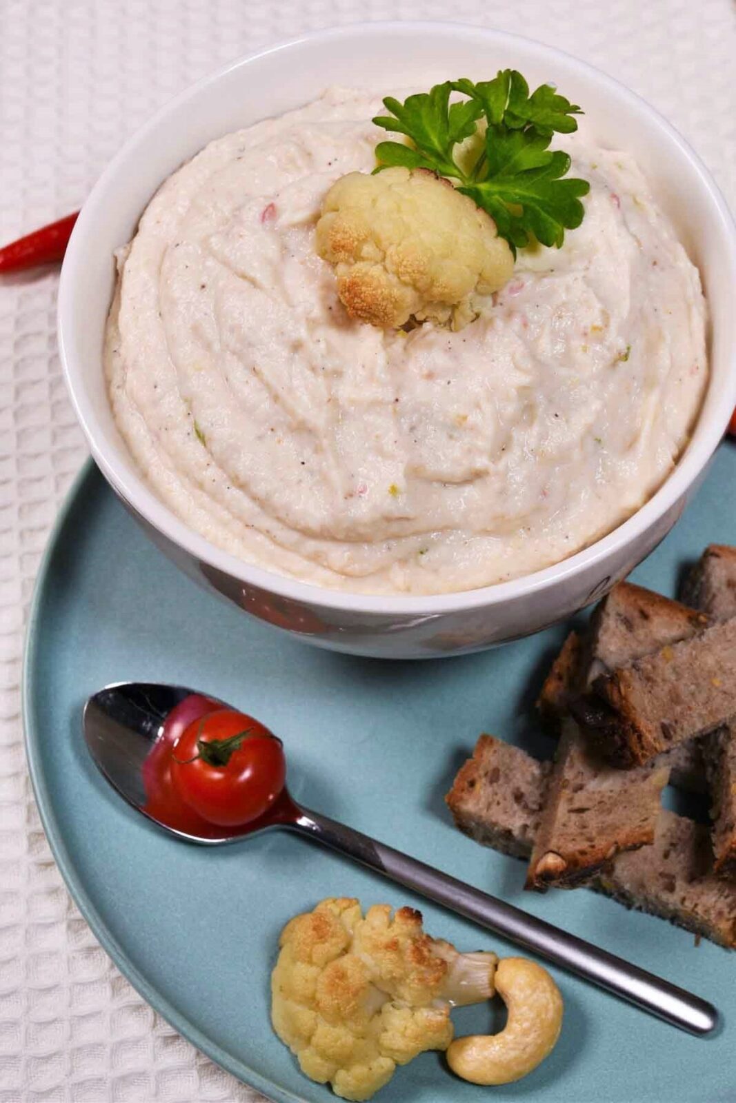 Blumenkohl-Dip mit Cashewkernen-Gesund-ballesworld