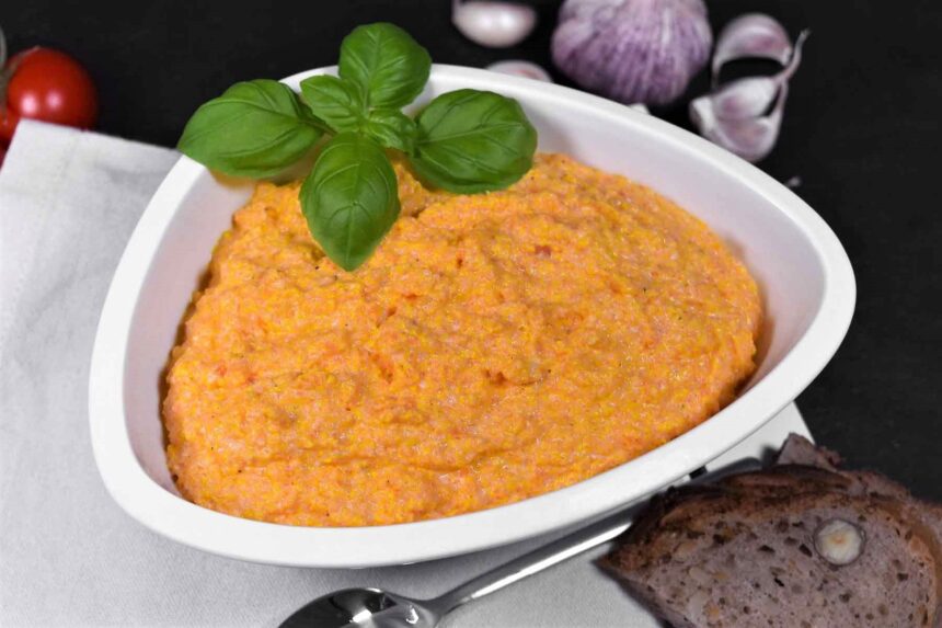 Möhren-Knoblauch Dip-Rezept-ballesworld