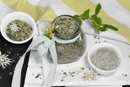 Bärlauch-Minze Salz-Rezept-ballesworld