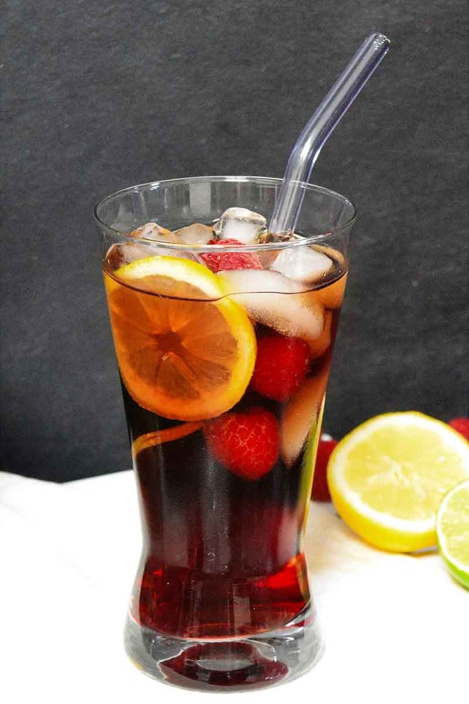 Cola Himbeerlikör Cocktail-Kalte Getränke-ballesworld
