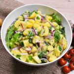 Warmer Kartoffelsalat mit Rucola-Rezept-ballesworld